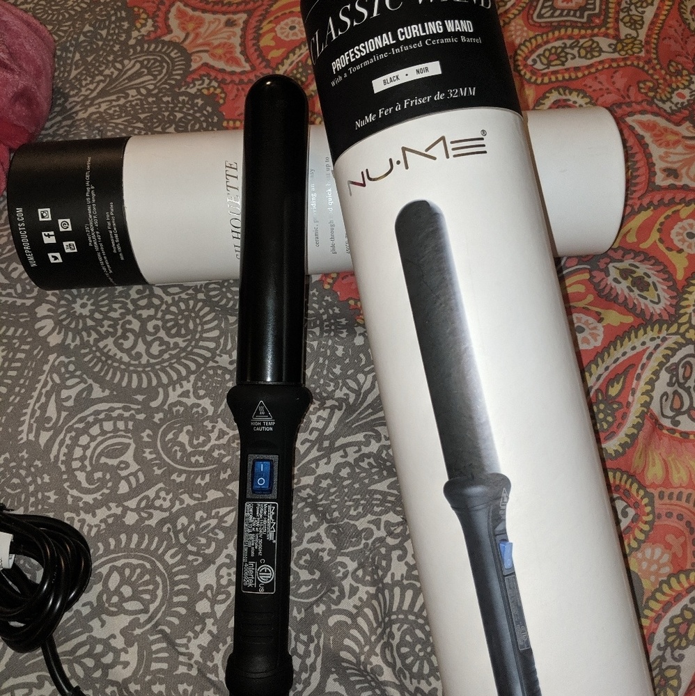 NuMe Set - classic wand & silhouette straightener